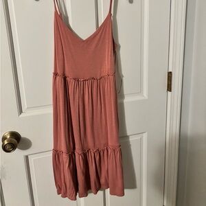 Pink Rose Blush Dress. Size M